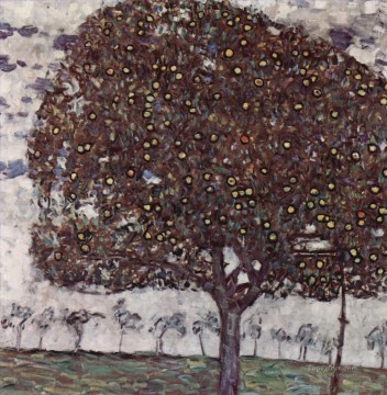 DerApfelbaum Simbolismo Gustav Klimt Pinturas al óleo